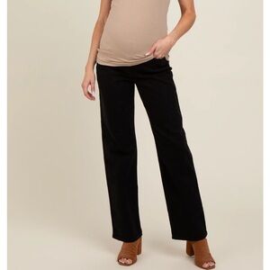 Pink Blush Maternity Relaxed Straight Leg Maternity Jeans